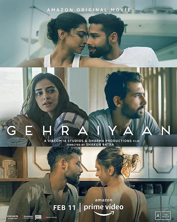 Gehraiyaan : Affiche