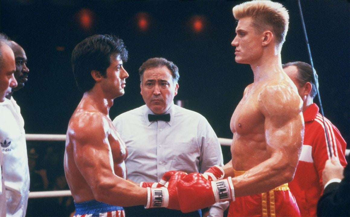 Rocky IV: Rocky Vs. Drago : Photo Dolph Lundgren, Sylvester Stallone