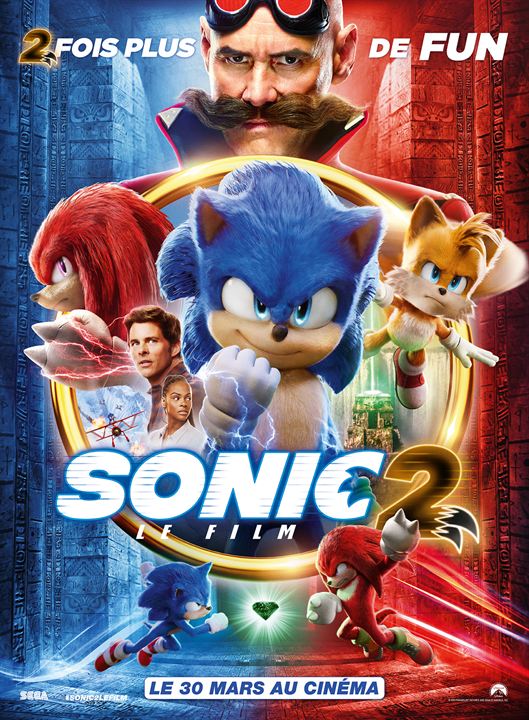 Sonic 2 le film : Affiche