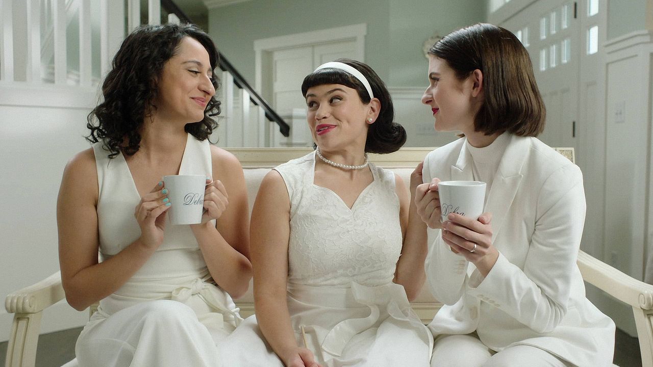 Three Busy Debras : Affiche
