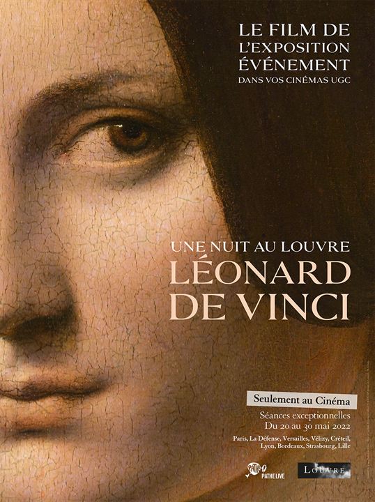 Une nuit au Louvre: Léonard de Vinci : Affiche
