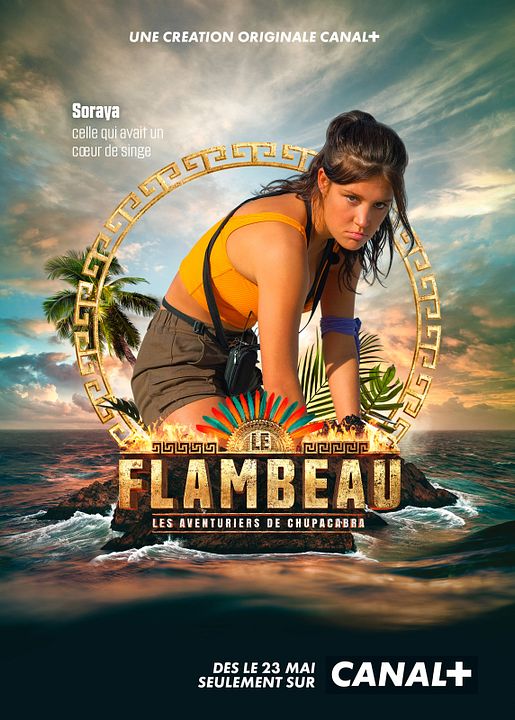 Le Flambeau, les aventuriers de Chupacabra : Affiche