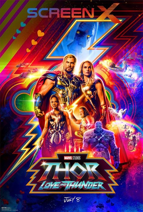 Thor: Love And Thunder : Affiche