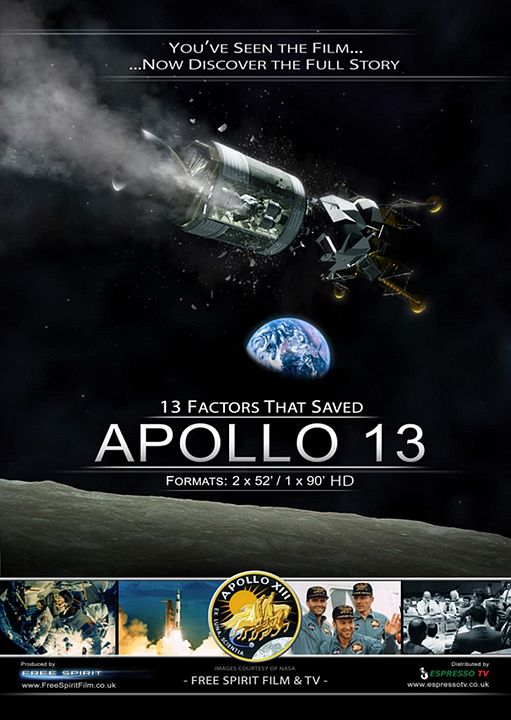 13 Factors That Saved Apollo 13 : Affiche