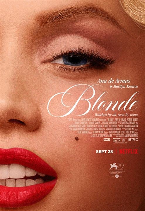 Blonde : Affiche