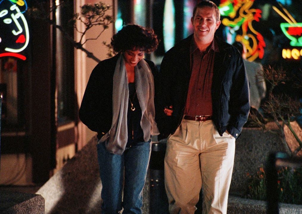 Bodyguard : Photo Whitney Houston, Kevin Costner