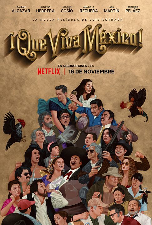 ¡Que viva México! : Affiche