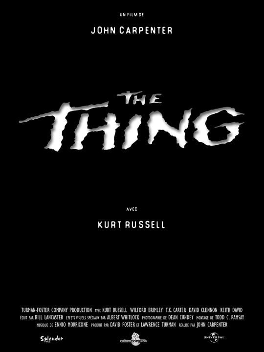 The Thing : Affiche