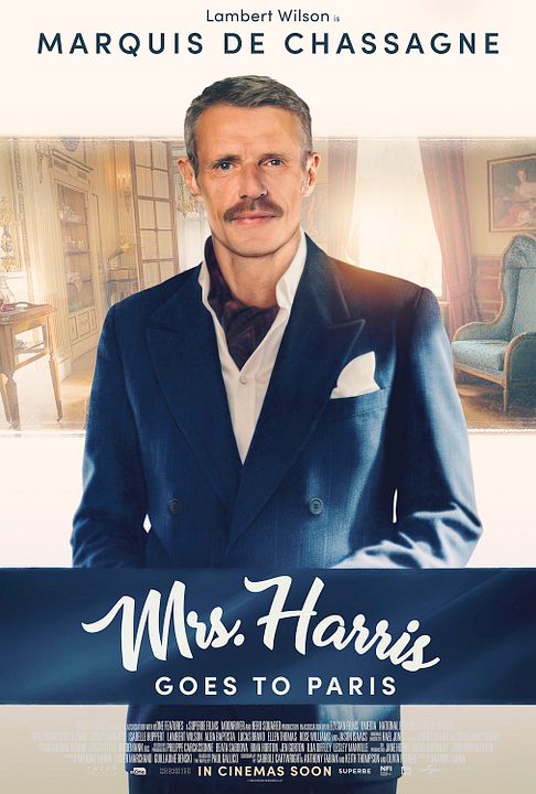 Une robe pour Mrs. Harris : Affiche