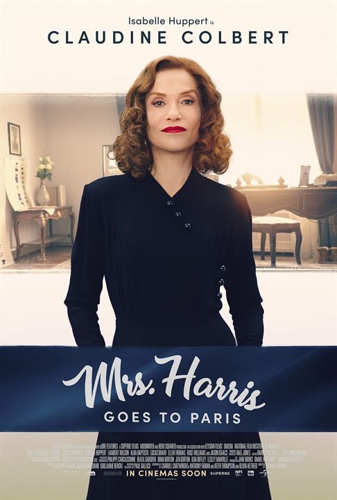 Une robe pour Mrs. Harris : Affiche
