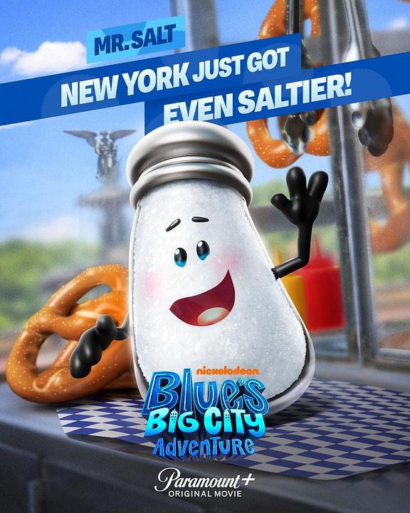 Les aventures de Blue à New York : Affiche