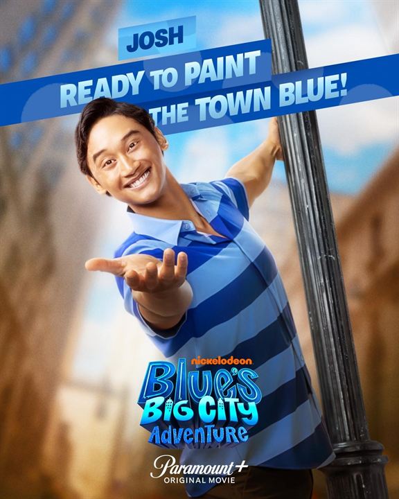 Les aventures de Blue à New York : Affiche