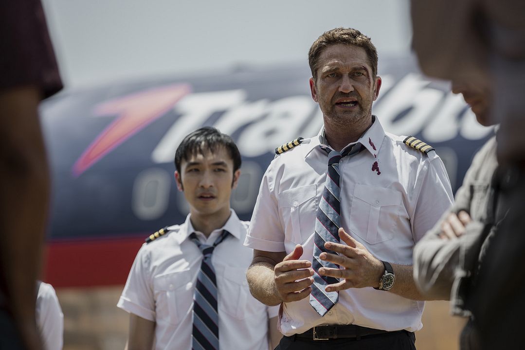 Mayday : Photo Yoson An, Gerard Butler