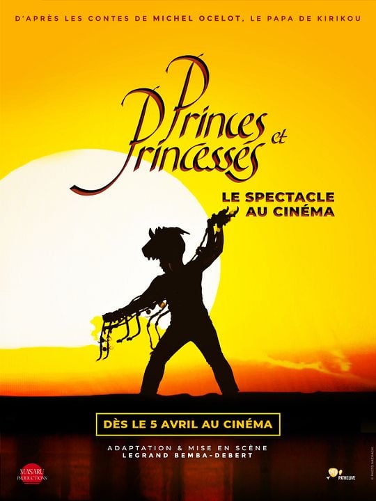 Princes et princesses : le spectacle au cinéma : Affiche