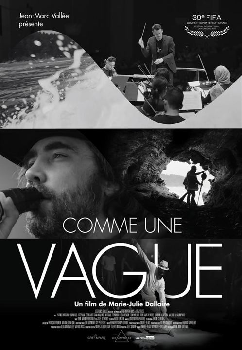 Comme une vague : Affiche