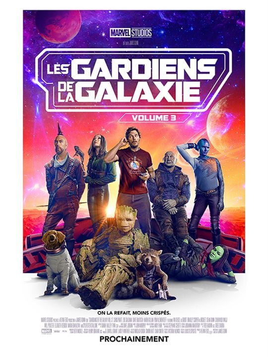 Les Gardiens de la Galaxie 3 : Affiche