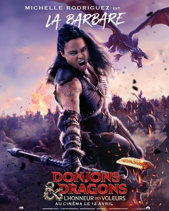 Donjons & Dragons : L'Honneur des voleurs : Affiche