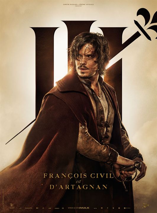 Les Trois Mousquetaires: D'Artagnan : Affiche