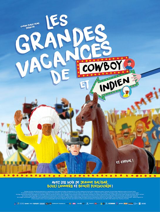Les Grandes vacances de cowboy et indien : Affiche