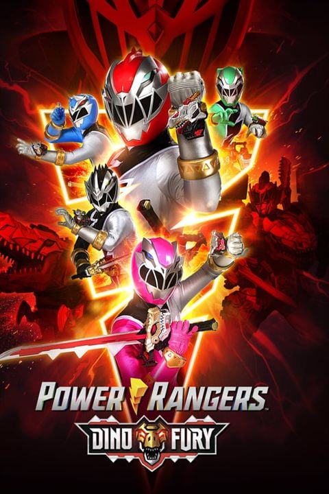 Power Rangers Dino Fury : Affiche