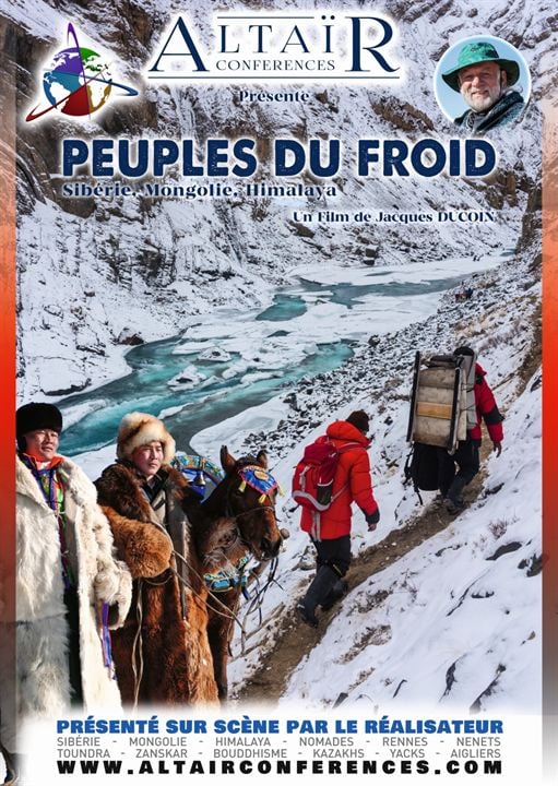 Altaïr Conférences - Peuples du froid : Sibérie, Mongolie, Himalaya : Affiche