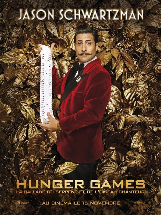 Hunger Games: la Ballade du serpent et de l'oiseau chanteur : Affiche