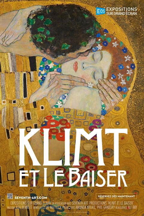 Expositions sur grand écran: Klimt et Le Baiser : Affiche