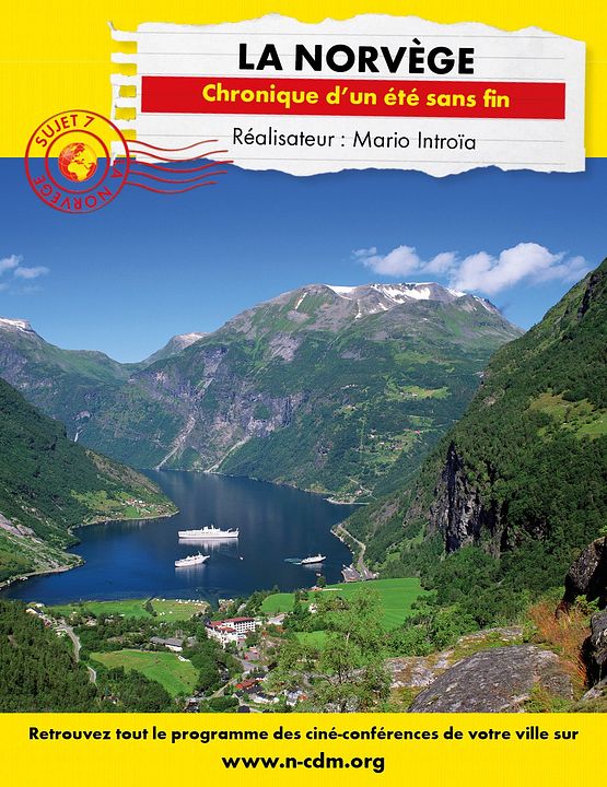 La Norvège, chronique d'un été sans fin : Affiche