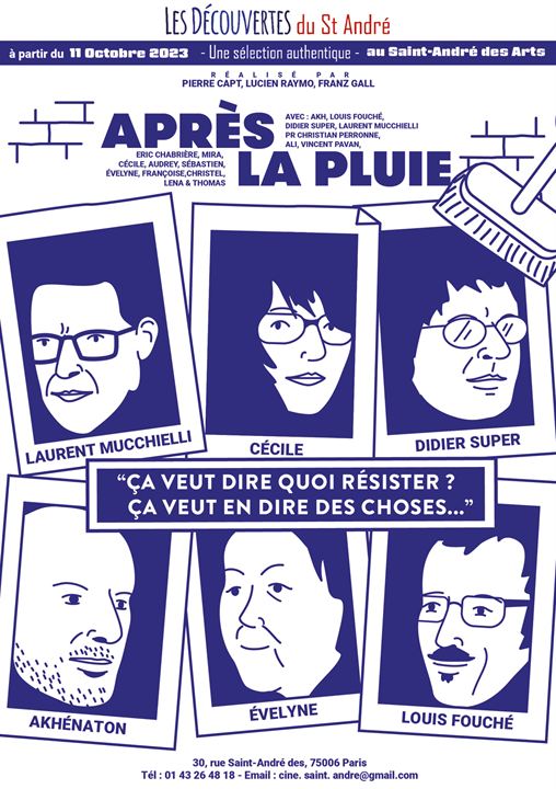 Après la pluie : Affiche