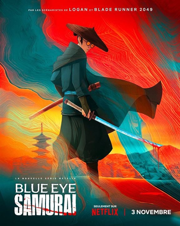 Blue Eye Samurai : Affiche