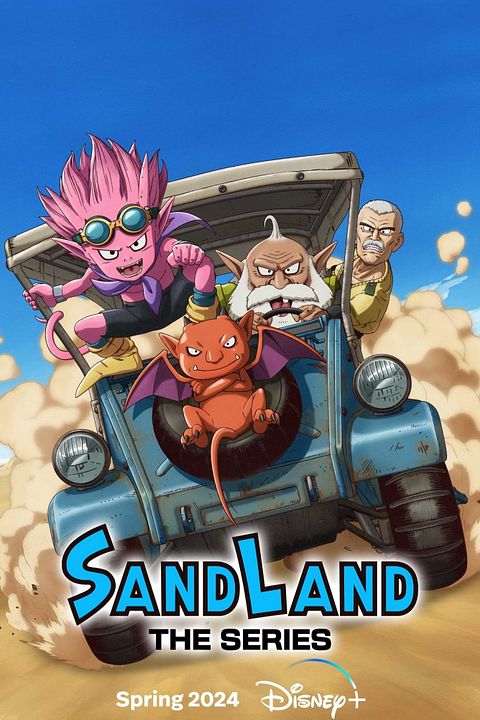SAND LAND : LA SÉRIE : Affiche