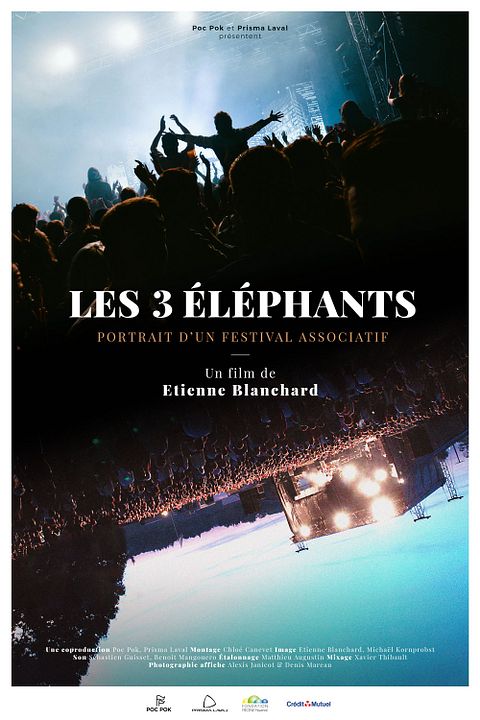 Les 3 éléphants : portrait d’un festival associatif : Affiche