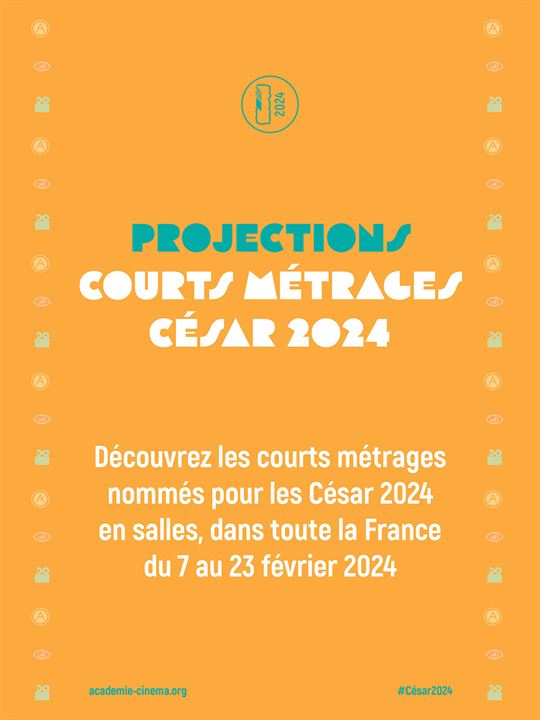 Les Courts Métrages Nommés aux César 2024 – Programme 2 : Affiche