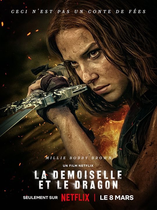 La Demoiselle et le Dragon : Affiche