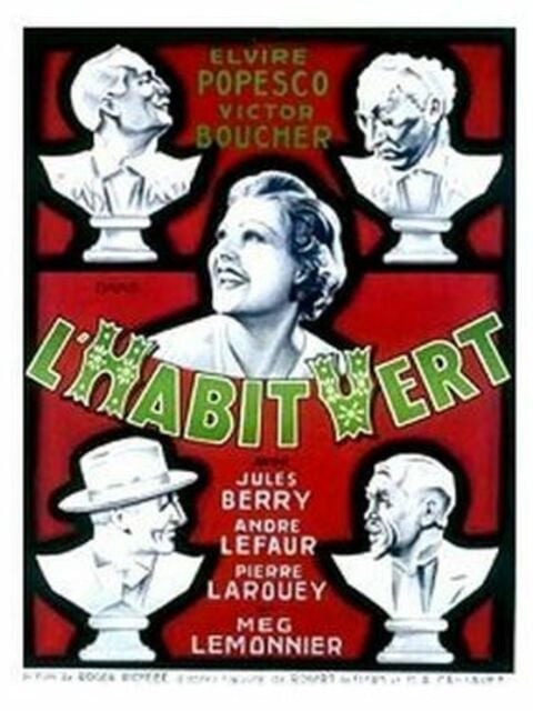 L'Habit vert : Affiche