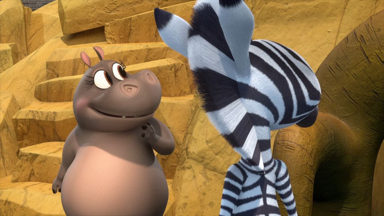 Madagascar : la savane en délire : Affiche