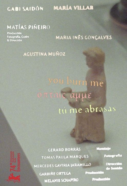 Tú me abrasas : Affiche