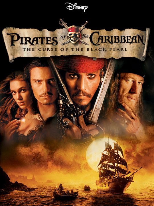 Pirates des Caraïbes : la Malédiction du Black Pearl : Affiche