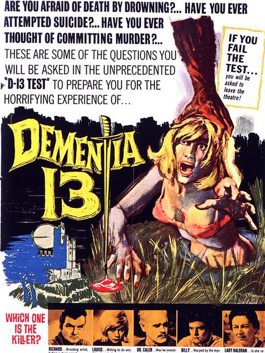 Dementia 13 : Affiche