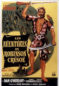 Affiche du film Les Aventures de Robinson Crusoe