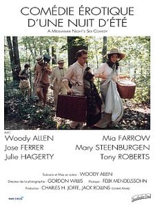 Affiche du film Comédie érotique d'une nuit d'été