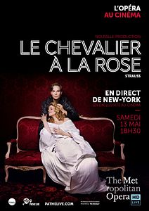 Affiche du film Le Chevalier à la rose (Met-Pathé Live)
