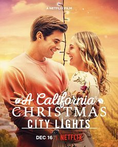 Affiche du film Un Noël en Californie : Les lumières de la ville
