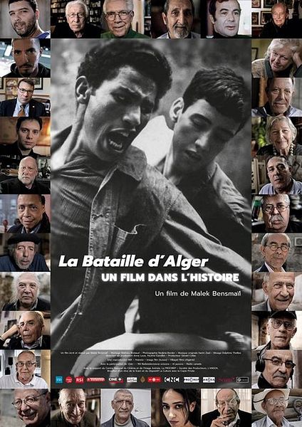 Affiche du film La Bataille d'Alger, un film dans l'histoire