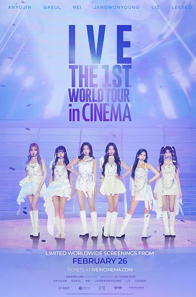 Affiche du film IVe the 1ST WORLD TOUr in CINEMA