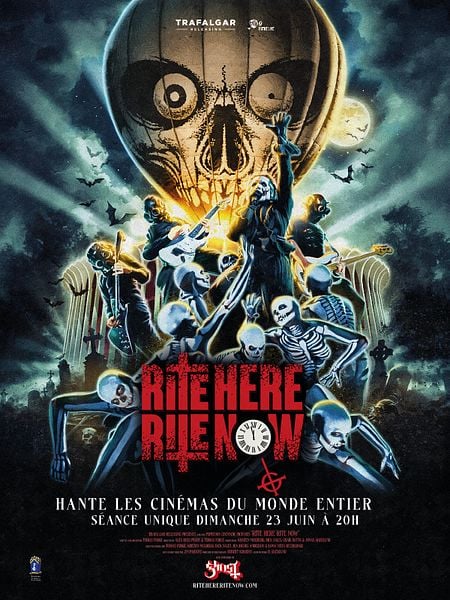 Affiche du film Ghost: Rite Here Rite Now
