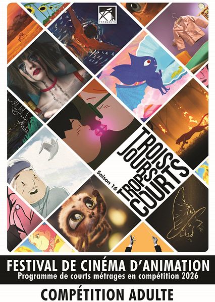 Affiche du film Festival Trois Jours Trop Courts 2026 Compétition adulte