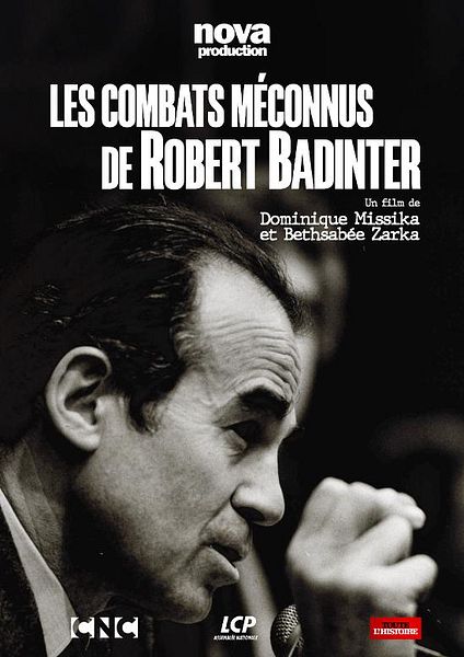 Affiche du film Les combats méconnus de Robert Badinter