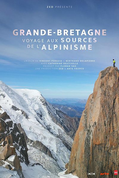 Affiche du film Grande Bretagne, voyage aux sources de l’alpinisme