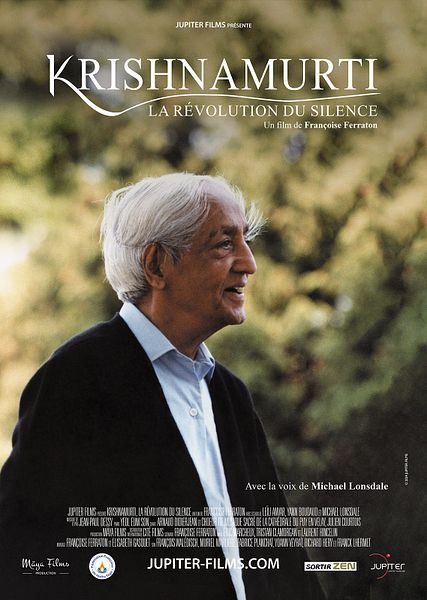 Affiche du film Krishnamurti, la révolution du silence
